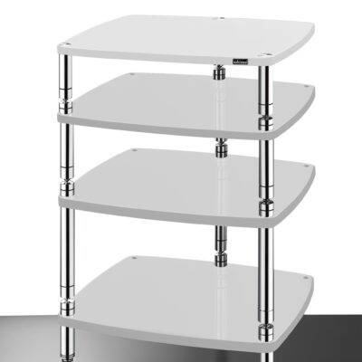картинка Стенд для AV- компонентов Solidsteel HS-4 glossy white от магазина Одежда+