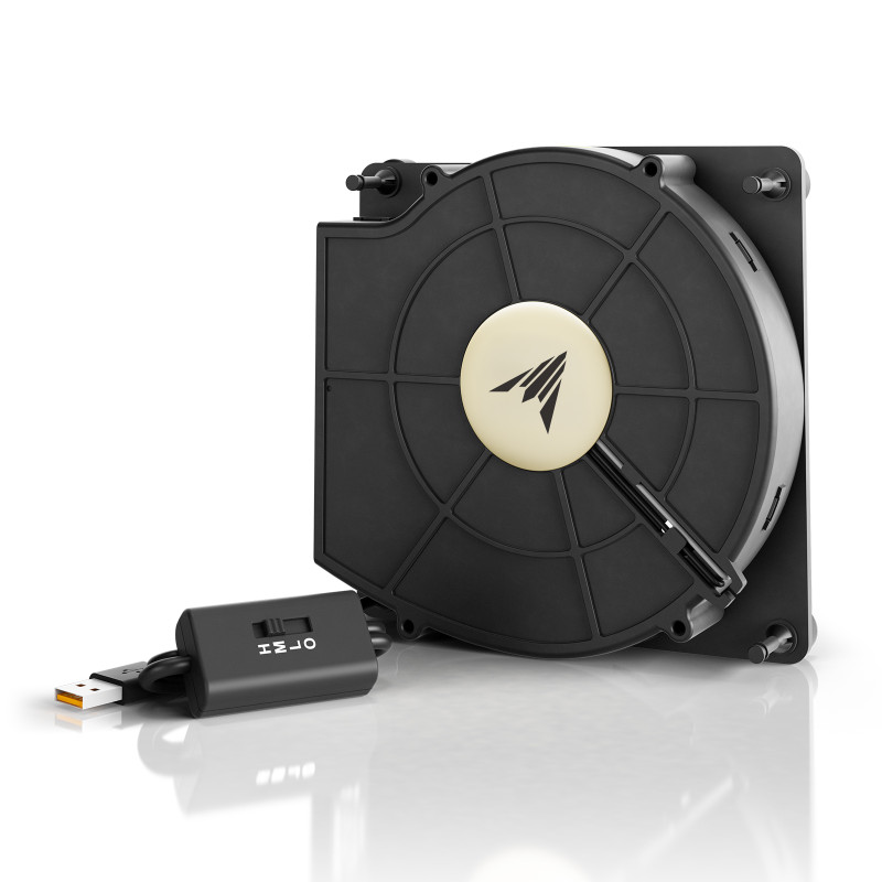 картинка MULTIFAN S2, тихий USB-центробежный вентилятор охлаждения 120 мм от магазина Одежда+