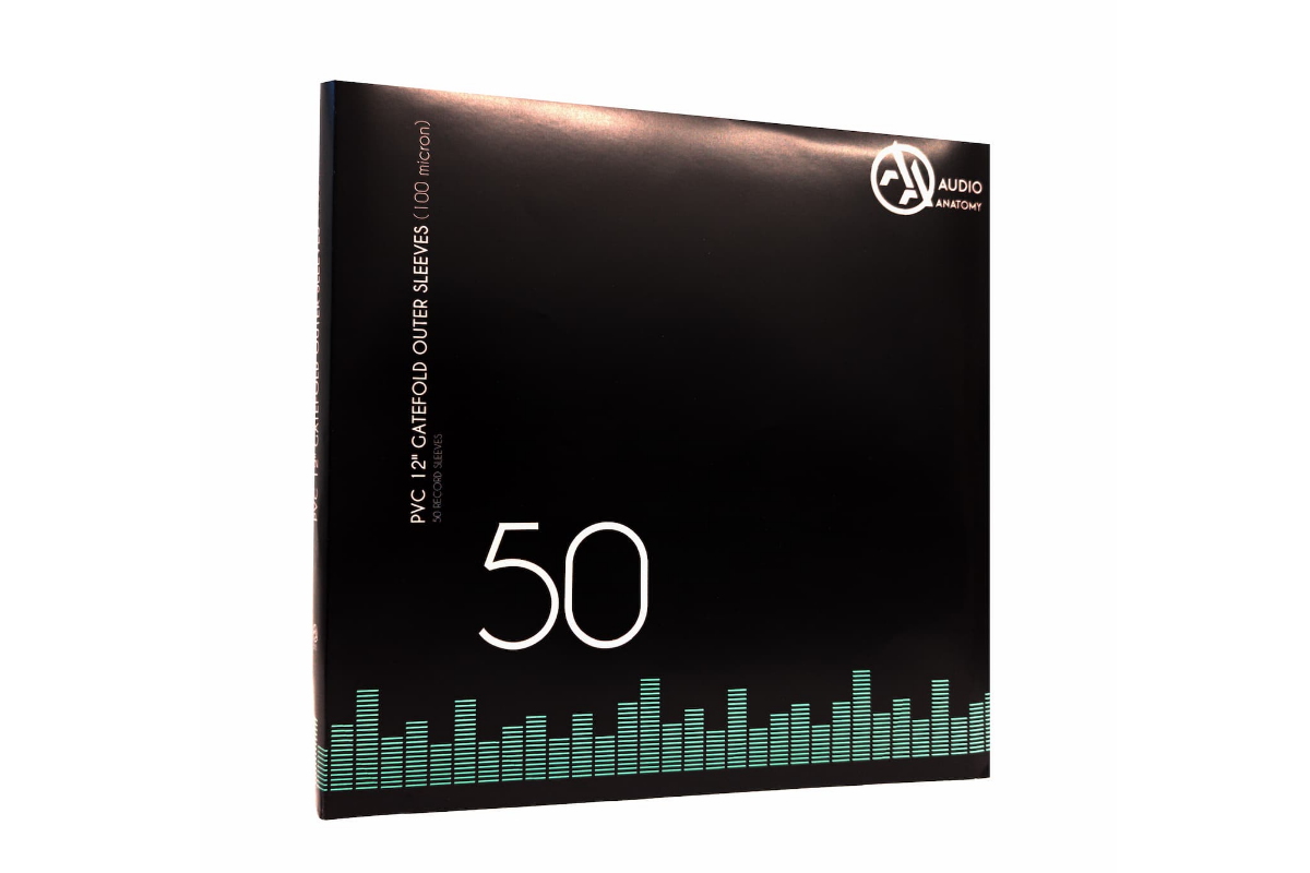 картинка Внешние конверты 100 мкм (50 шт.) для пластинок 12“ Audio Anatomy PVC GATEFOLD OUTER SLEEVES от магазина Одежда+