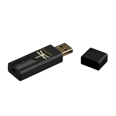 картинка Цифро-аналоговый преобразователь AudioQuest DragonFly Black от магазина Одежда+