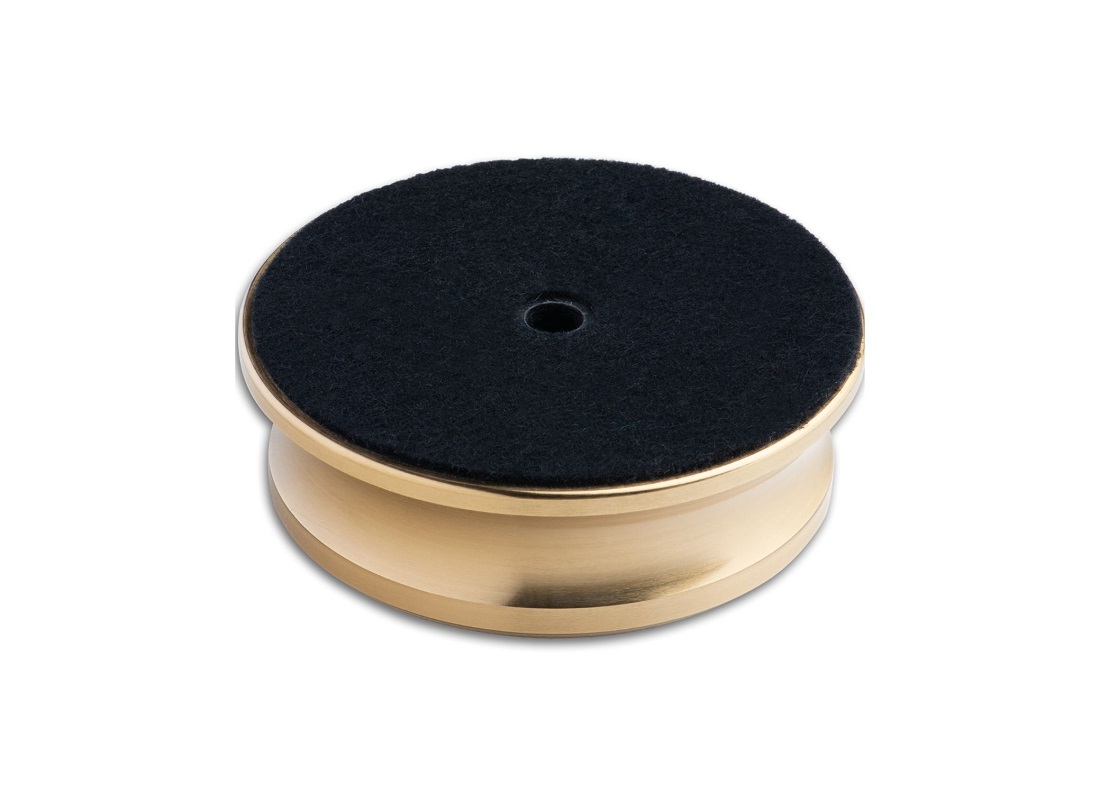 картинка Прижим Pro-Ject Record Puck Classic Brass Transparent от магазина Одежда+