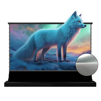 картинка Напольный моторизованный экран Vividstorm S Lite P White 150 Hyper от магазина Одежда+