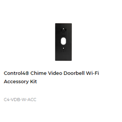 картинка Установочный короб мини Control4 Chime WiFi Wedge and Backplate от магазина Одежда+