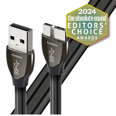 картинка Кабель USB AudioQuest CARBON USB 3.0 - USB 3.0 MICRO 0.75 m от магазина Одежда+