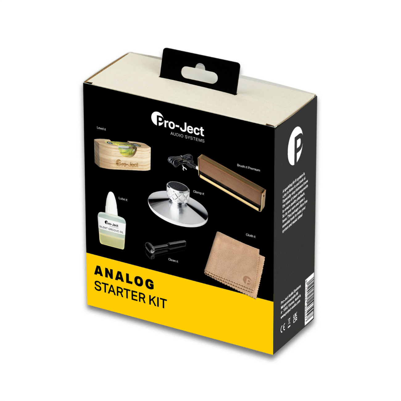 картинка Набор аксессуаров для ухода за проигрывателями винила Pro-Ject Analog Starter Kit от магазина Одежда+