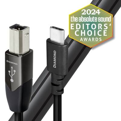 картинка Кабель USB AudioQuest DIAMOND USB-C - USB-B 1.5 m от магазина Одежда+