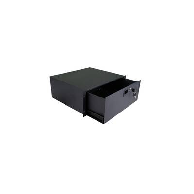картинка Ящик для 19" рэка Strong LOCKABLE RACK DRAWER 4U black от магазина Одежда+
