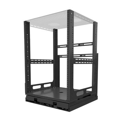 картинка Монтажный 19" рэк Strong IN-CABINET SLIDE OUT RACK | 16U black от магазина Одежда+