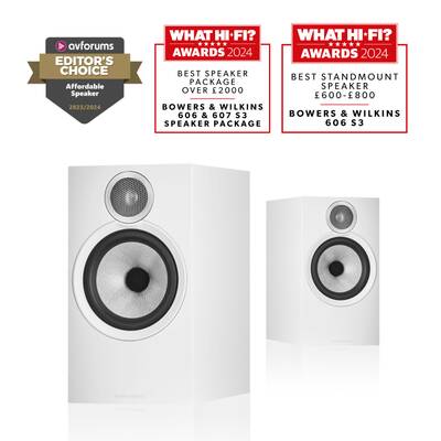 картинка Акустическая система Bowers & Wilkins 606 S3 white от магазина Одежда+