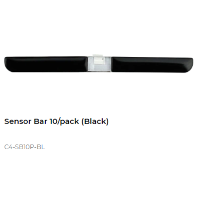 картинка Заглушка нижняя с глазком Control4 SENSOR BAR 10/PACK (BLACK) black от магазина Одежда+