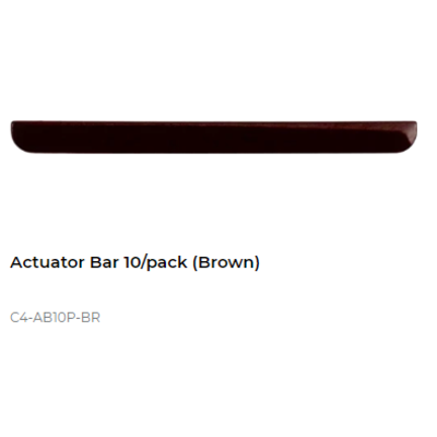 картинка Заглушка верхняя Control4 ACTUATOR BAR 10/PACK (BROWN) brown от магазина Одежда+
