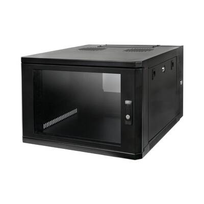 картинка Монтажный 19" настенный рэк Strong 6U WALL MOUNT RACK SYSTEM black от магазина Одежда+