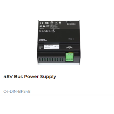 картинка Блок питания шины Control4 DIN-Rail Bus Power Supply 48v от магазина Одежда+