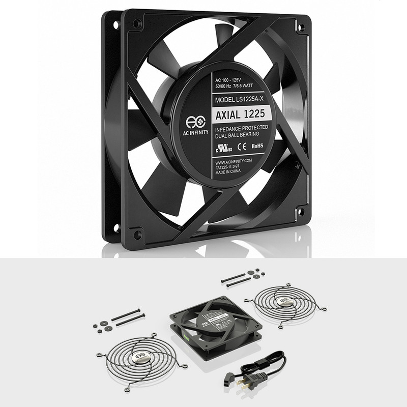 120mm ac axial muffin cooling fan