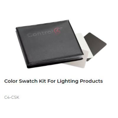 картинка Образец цветов кнопок и рамок Control4 NextGen Lighting Color Kit от магазина Одежда+
