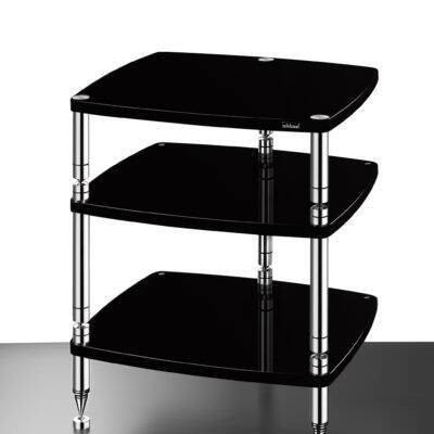 картинка Стенд для AV- компонентов Solidsteel HS-3 glossy black от магазина Одежда+