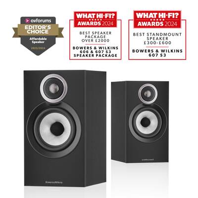 картинка Акустическая система Bowers & Wilkins 607 S3 black от магазина Одежда+