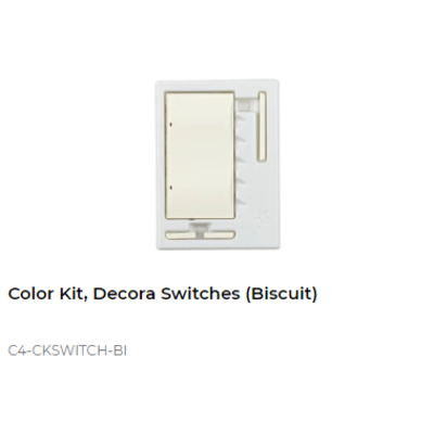 картинка Набор клавиш Control4 NextGen Switches Color Decora Kit (Biscuit) от магазина Одежда+