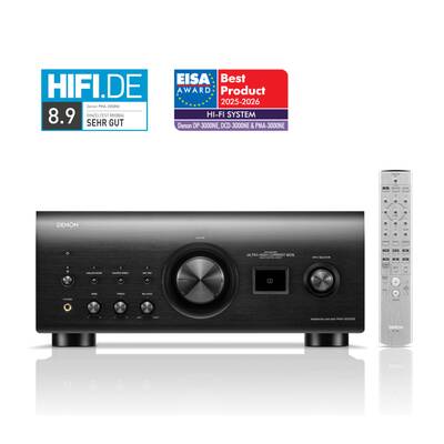 картинка Интегрированный стереоусилитель DENON PMA-3000NE black от магазина Одежда+