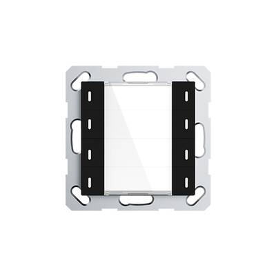 картинка Кнопочный проводной пульт управления GVS KNX PUSH BUTTON SENSOR, 4-GANG, 55MM (MATT FINISH) black от магазина Одежда+