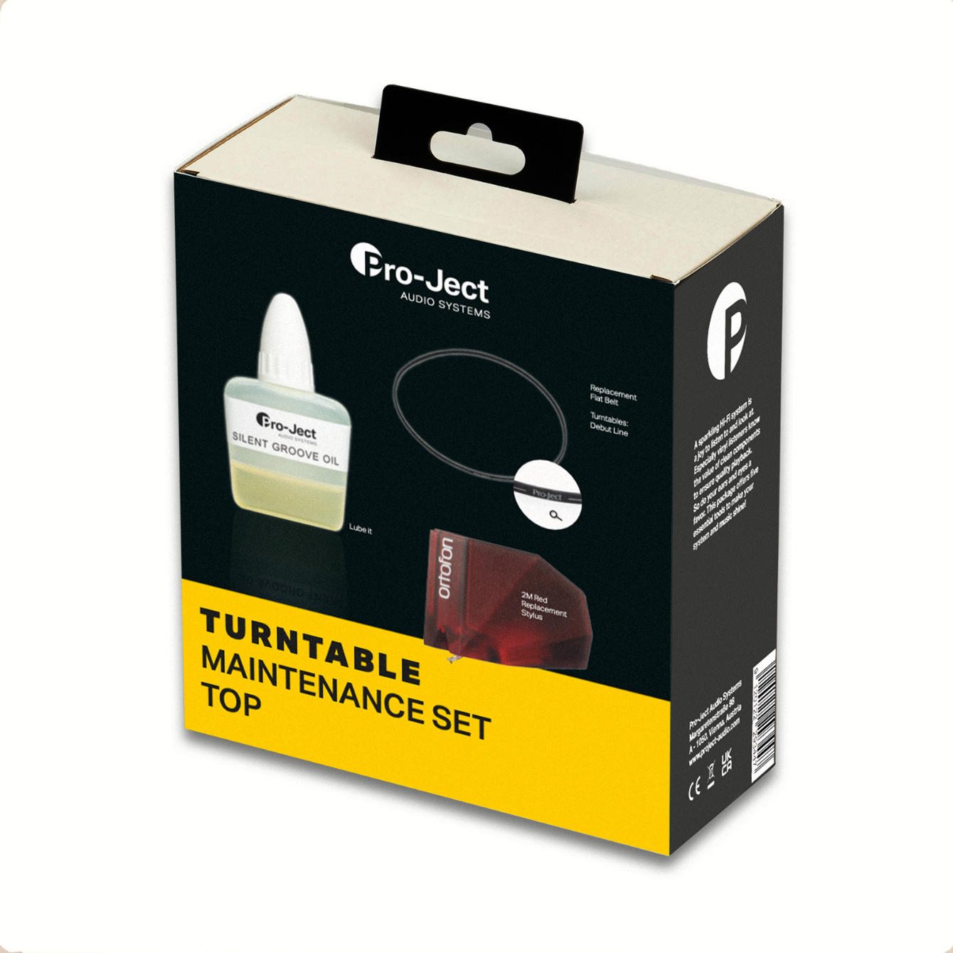 картинка Набор для обслуживания проигрывателей Pro-Ject Maintenance Set Top от магазина Одежда+