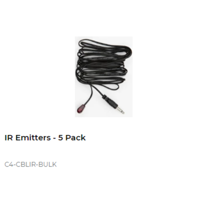 картинка ИК эмиттер Control4 IR Emitters w/o Optical Feedback - 5 Pack от магазина Одежда+
