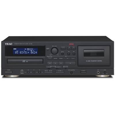 картинка CD плеер + кассетная дека TEAC AD-850-SE black от магазина Одежда+