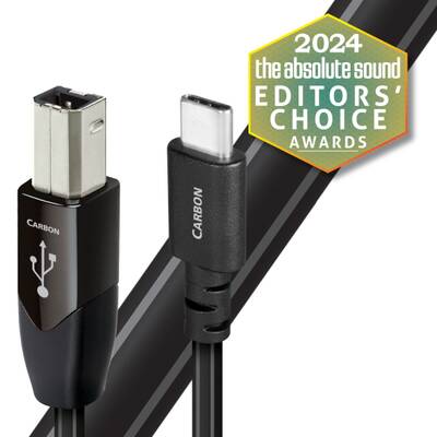 картинка Кабель USB AudioQuest CARBON USB-C - USB-B 0.75 m от магазина Одежда+