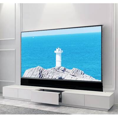 картинка Тумба для лазерного ТВ Vividstorm Monte Carlo 120 White With Screen от магазина Одежда+