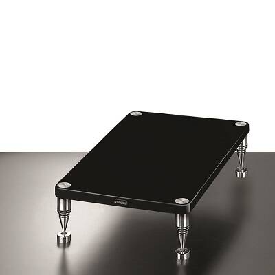 картинка Столик для AV-компонентов Solidsteel HF-A glossy black от магазина Одежда+