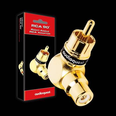 картинка Переходник AudioQuest M21F 90 RCA Adaptor от магазина Одежда+