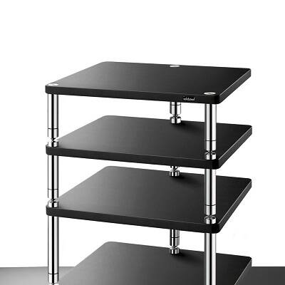картинка Стенд для AV- компонентов Solidsteel HJ-4 black от магазина Одежда+