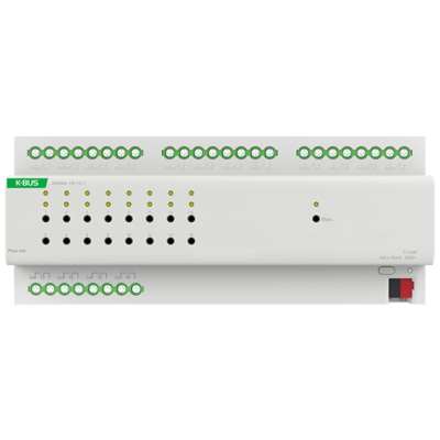 картинка Релейный модуль DIN-реечный 16-канальный GVS KNX 16-Fold Multi-function Actuator, 10A от магазина Одежда+