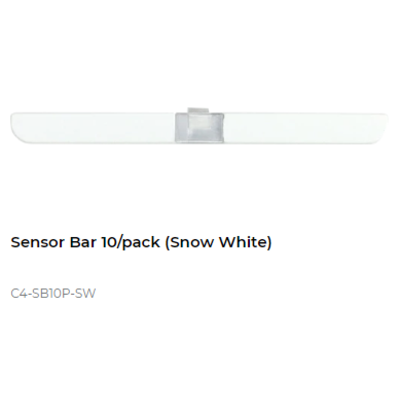 картинка Заглушка нижняя с глазком Control4 SENSOR BAR 10/PACK (SNOW WHITE) snow white от магазина Одежда+