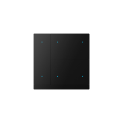 картинка Кнопочный проводной пульт управления GVS KNX WALTZ PUSH BUTTON, 3-GANG (METAL BUTTON) black от магазина Одежда+