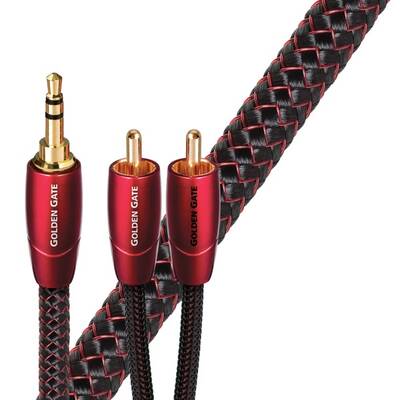 картинка Соединительный кабель AudioQuest GOLDEN GATE 3.5M-2RCA 16.0 m от магазина Одежда+
