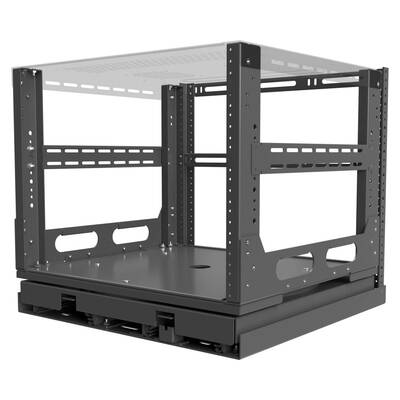 картинка Монтажный 19" рэк Strong IN-CABINET SLIDE OUT RACK | 8U black от магазина Одежда+