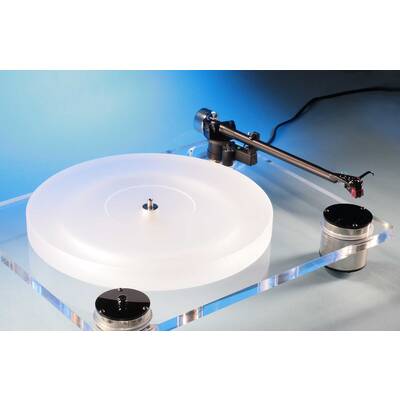 картинка Проигрыватель виниловых дисков Scheu Analog CELLO MAXI R202 ORTOFON SUPER OM 10 clear acrylic от магазина Одежда+