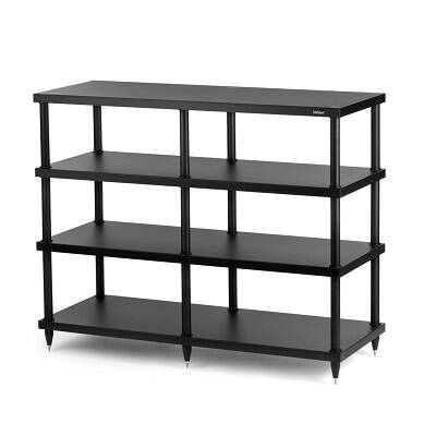 картинка Стенд для AV- компонентов Solidsteel S4-4 black от магазина Одежда+