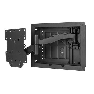 картинка Кронштейн с монтажным боксом Strong VERSAMOUNT SINGLE-ARM IN-WALL ARTICULATING MOUNT – 24-55" DISPLAYS black от магазина Одежда+