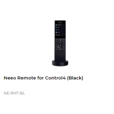 картинка Пульт ДУ Control4 NEEO REMOTE black от магазина Одежда+