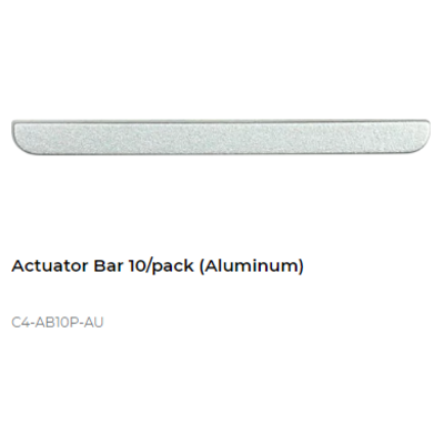 картинка Заглушка верхняя Control4 ACTUATOR BAR 10/PACK (ALUMINUM) aluminum от магазина Одежда+
