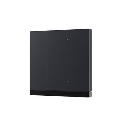 картинка Кнопочный проводной пульт управления GVS KNX WALTZ PUSH BUTTON, 2-GANG (METAL BUTTON) black от магазина Одежда+