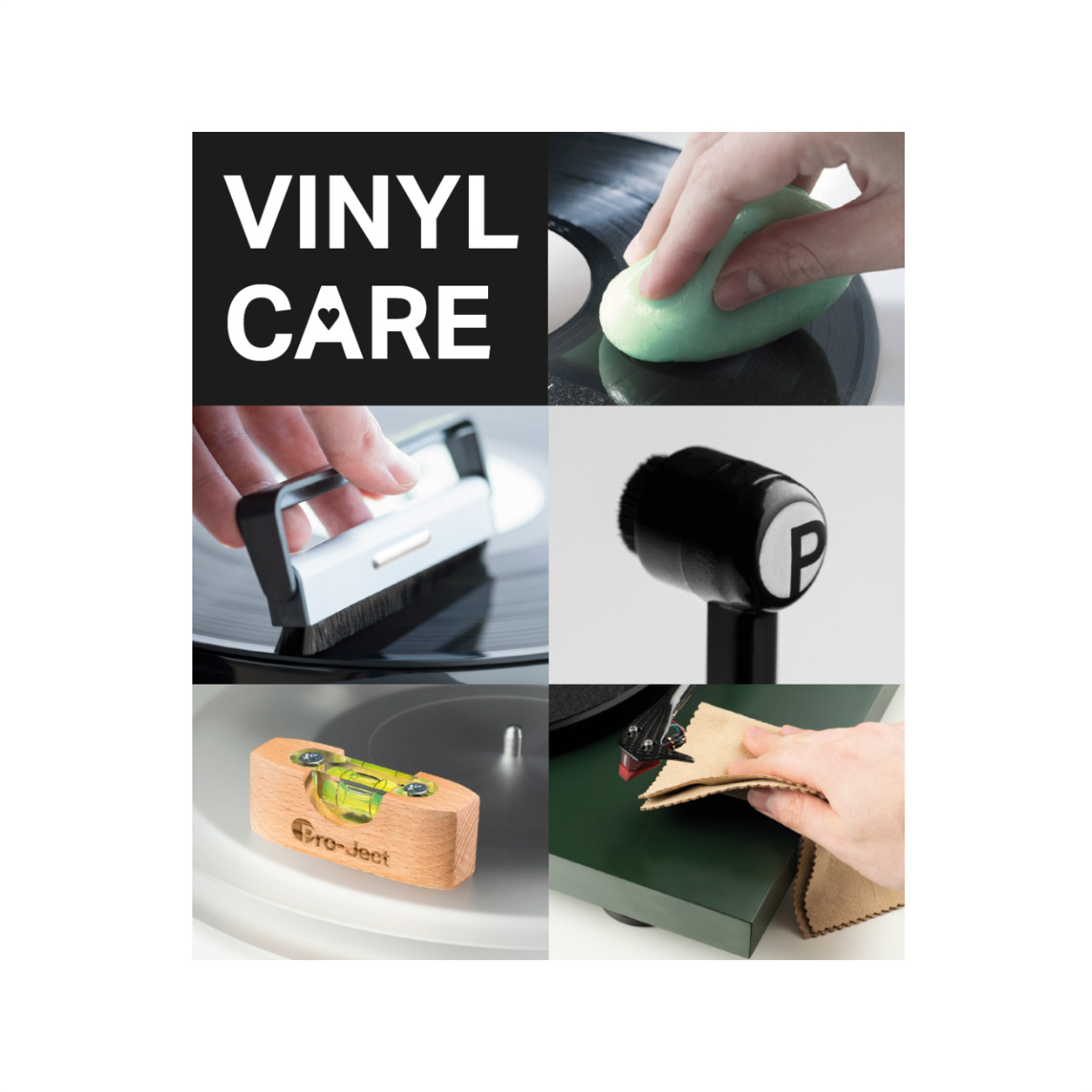 картинка Набор для ухода Pro-Ject Vinyl Care Set от магазина Одежда+