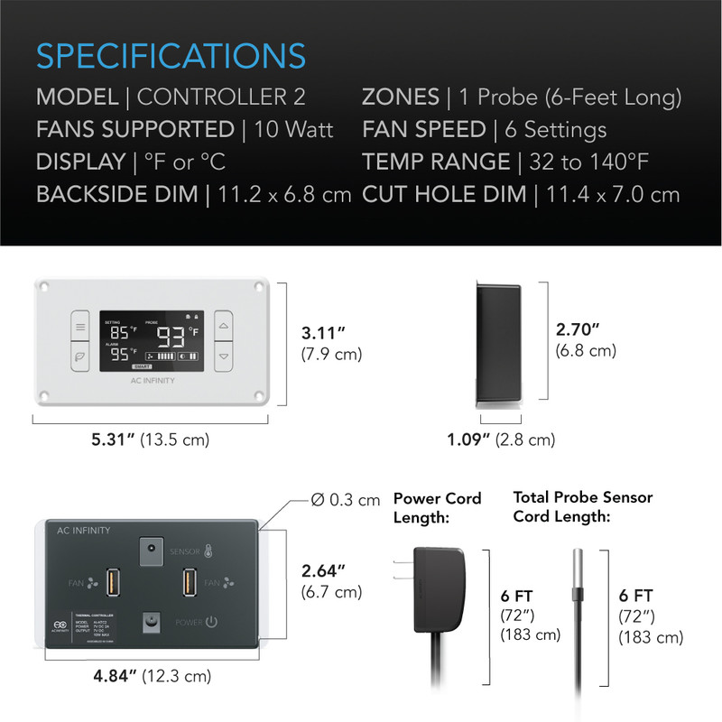 Home Theater, Entertainment Center, AV Cabinet Cooling Fan