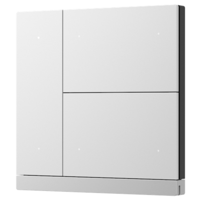 картинка Кнопочный проводной пульт управления GVS KNX WALTZ PUSH BUTTON, 3-GANG (METAL BUTTON) silver от магазина Одежда+