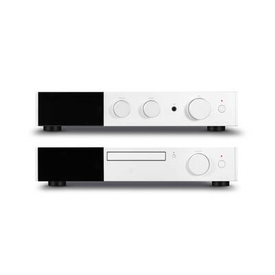 картинка Комплект стерео усилитель и CD транспорт AudioLab 9000A & 9000CDT BUNDLE silver от магазина Одежда+