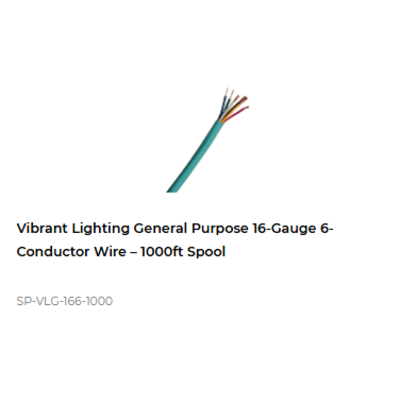картинка Кабель Control4 Vibrant Lighting General Purpose 16-Gauge 6-Conductor Wire – 1000ft Spool от магазина Одежда+