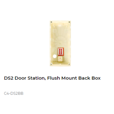 картинка Установочный короб для панелей Flush Mount Control4 DS2 Door Station, Flush Mount Back Box от магазина Одежда+