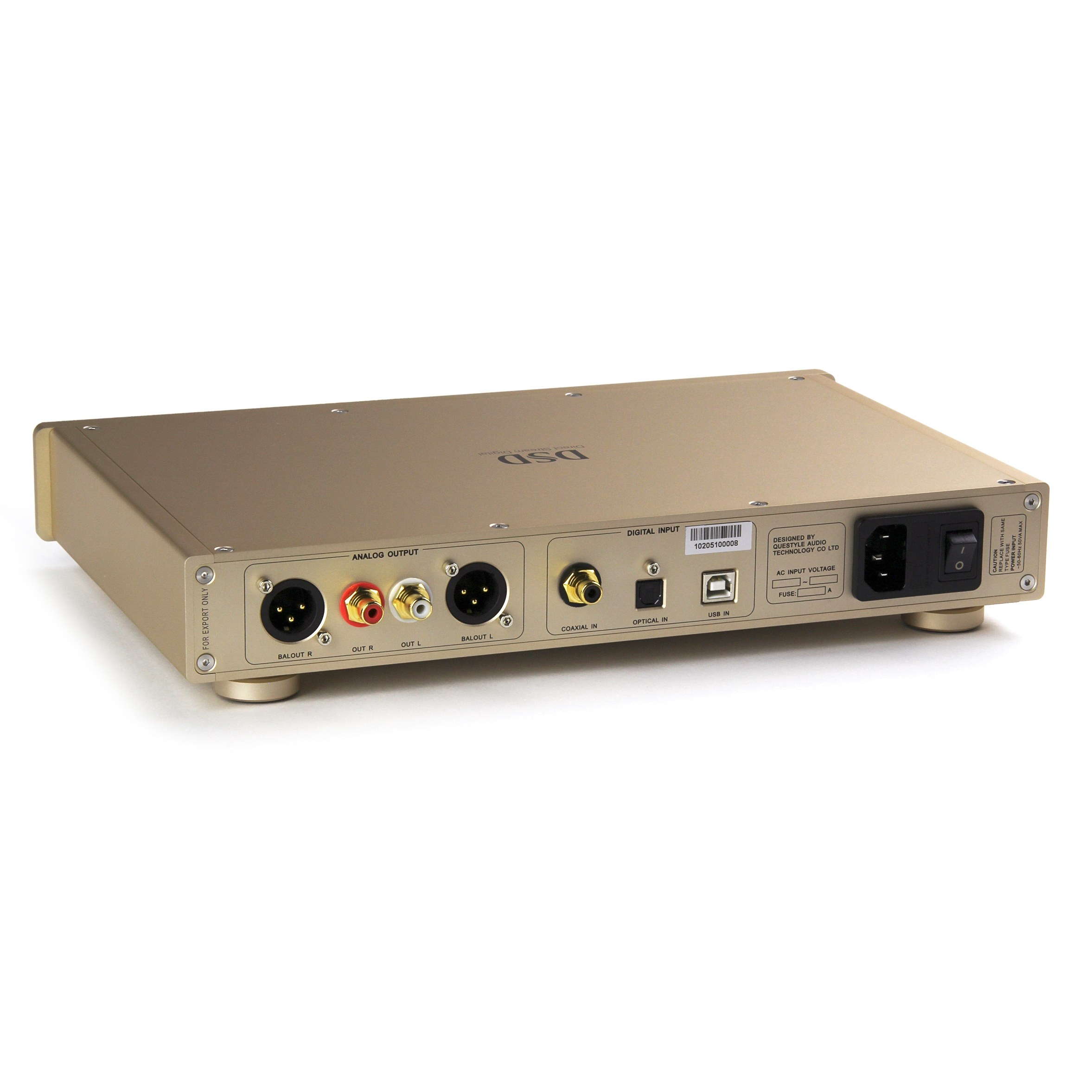 картинка ЦАП Questyle CAS 192D Gold от магазина Одежда+